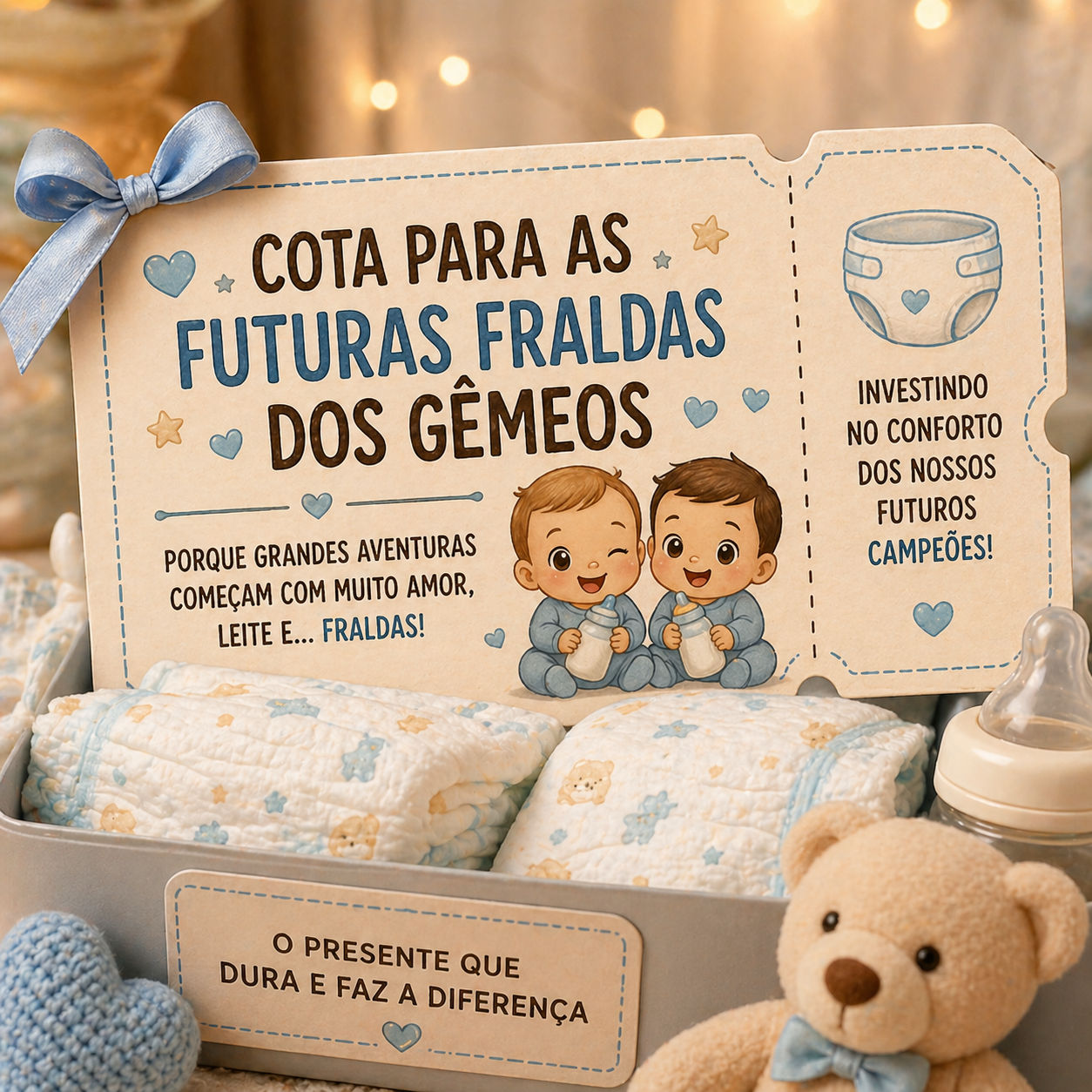 FRALDAS DOS GÊMEOS
